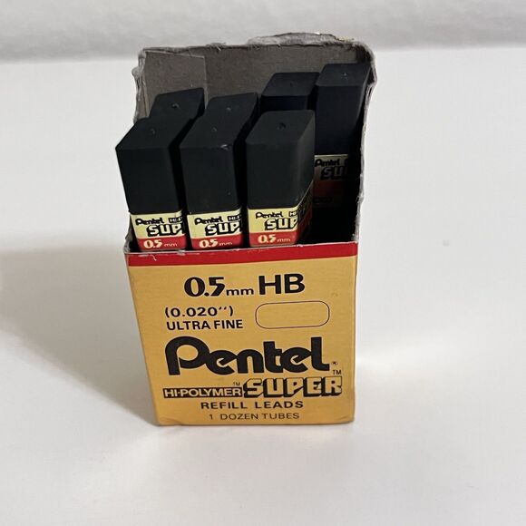 Vintage Pentel and Fineline Mechanical Pencil Lead & Eraser Refills Lot - Picture 9 of 12